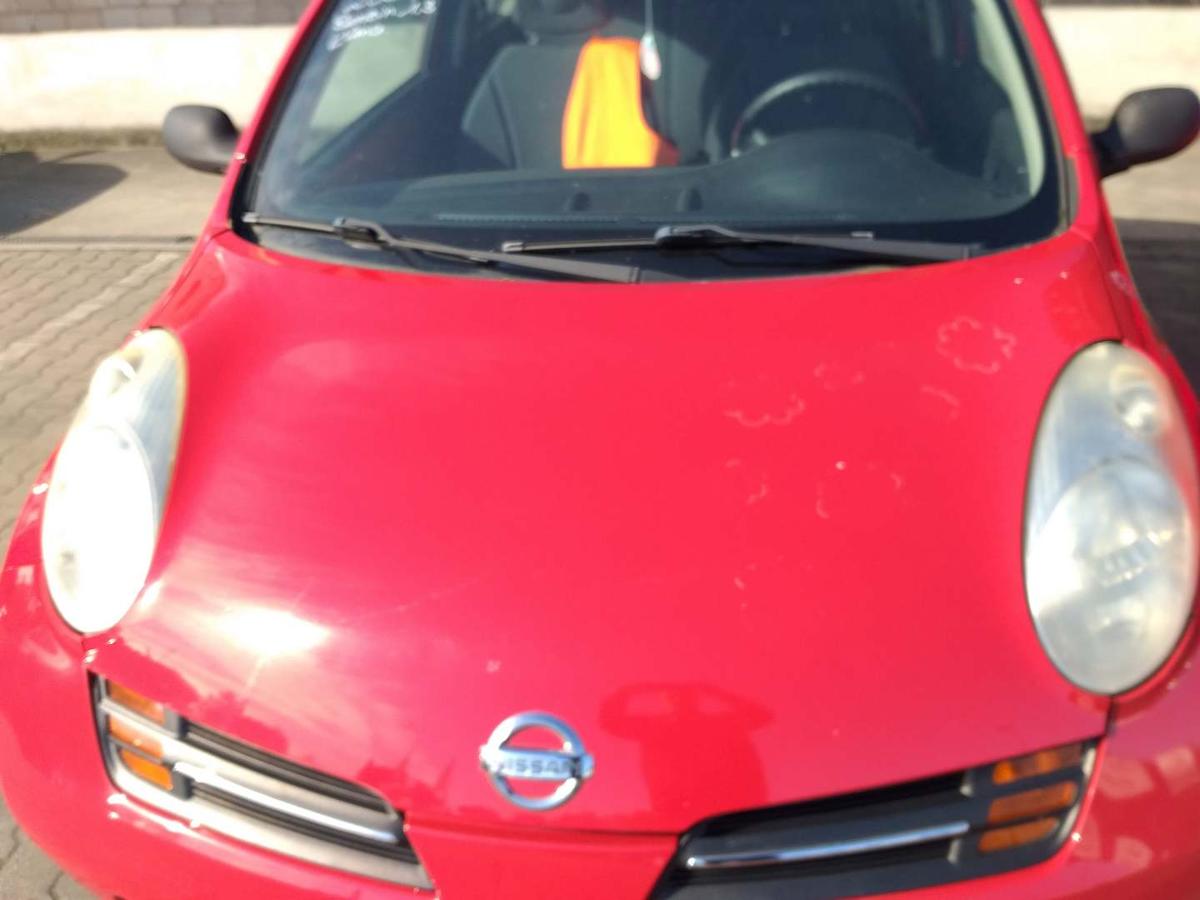 Nissan Micra K12 original Motorhaube Z10 Rot Bj.2004